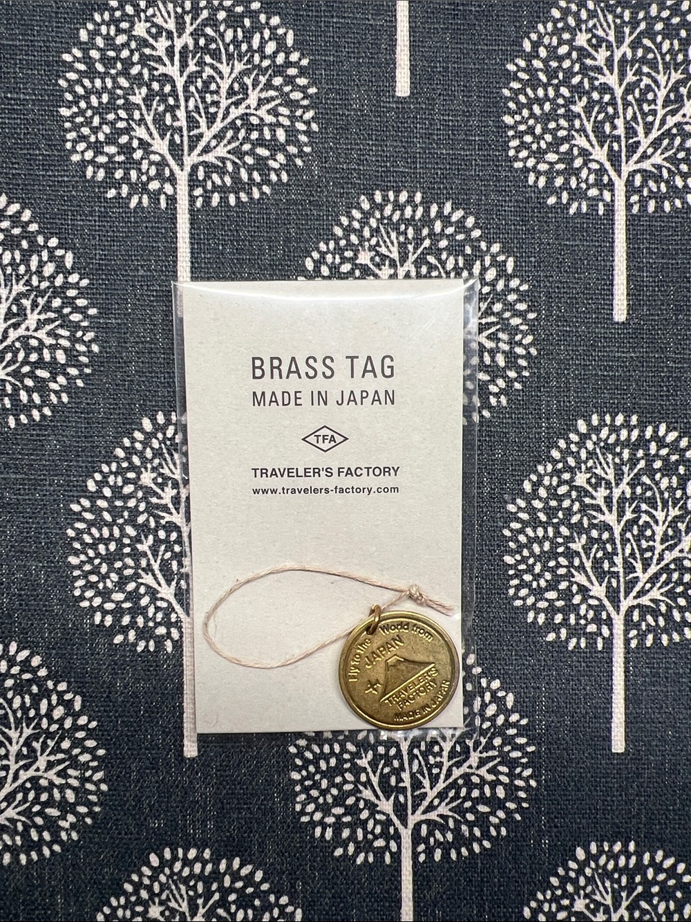 Traveler's Factory Brass Tag - Narita Airport